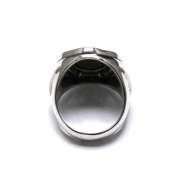 Sterling Silver Ring, Yehohanan Prutah Coin, 7210