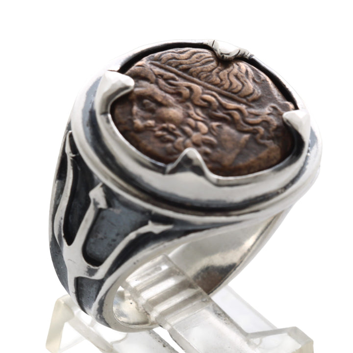 Silver Ring, Trident/Poseidon,  8131