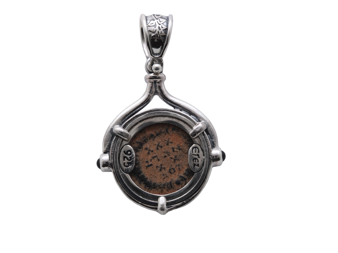 Sterling Silver Pendant, Constance, Roman Bronze, 8166