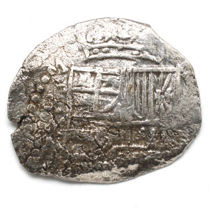 Atocha Shipwreck 8 Reales Coin, 14K Gold Pendant, ID15849