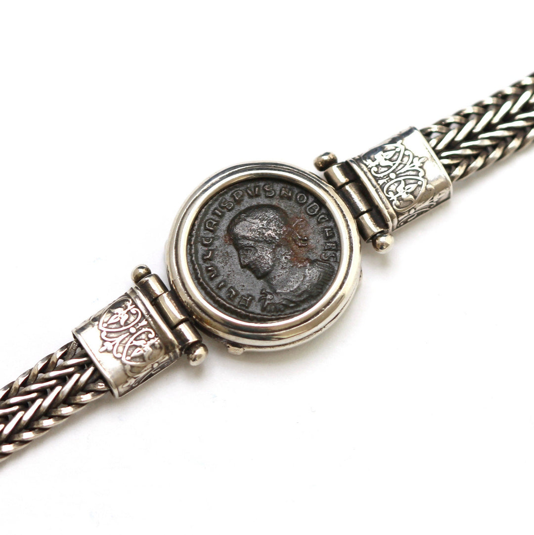 Silver Bracelet, Constantine II Roman Bronze, 6971