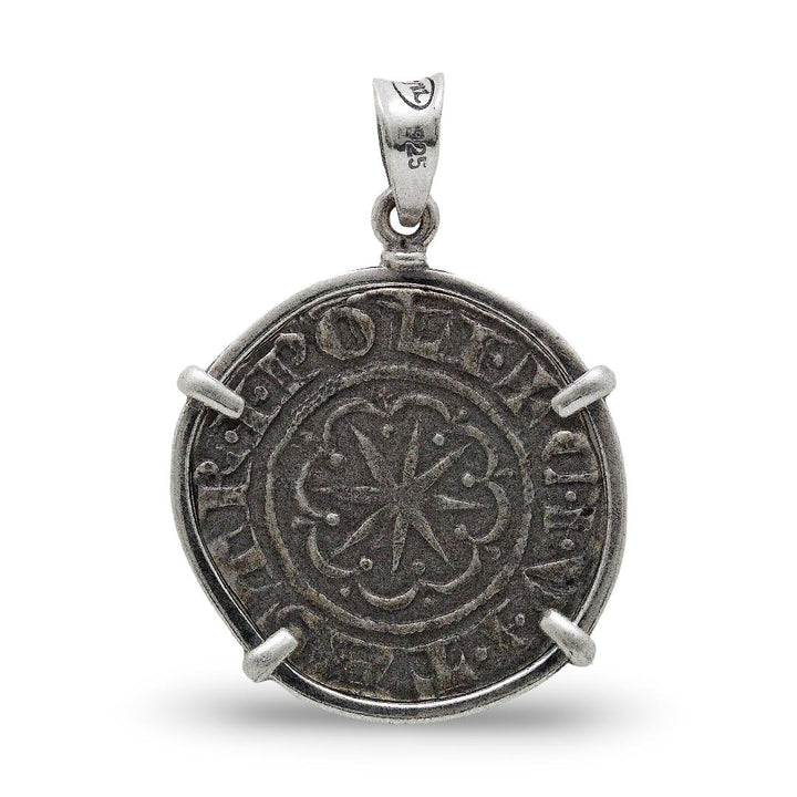 Bohemond VI Coin, Silver Pendant, 8103