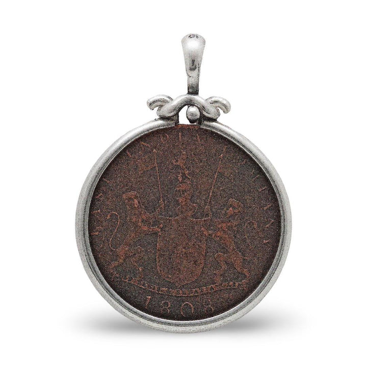 Sterling Silver Pendant, Admiral Gardner "Cash" Coin, 8105