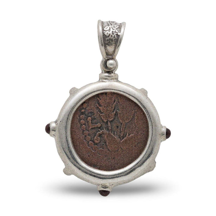 Agrippa Prutah, Sterling Silver Pendant, 8107