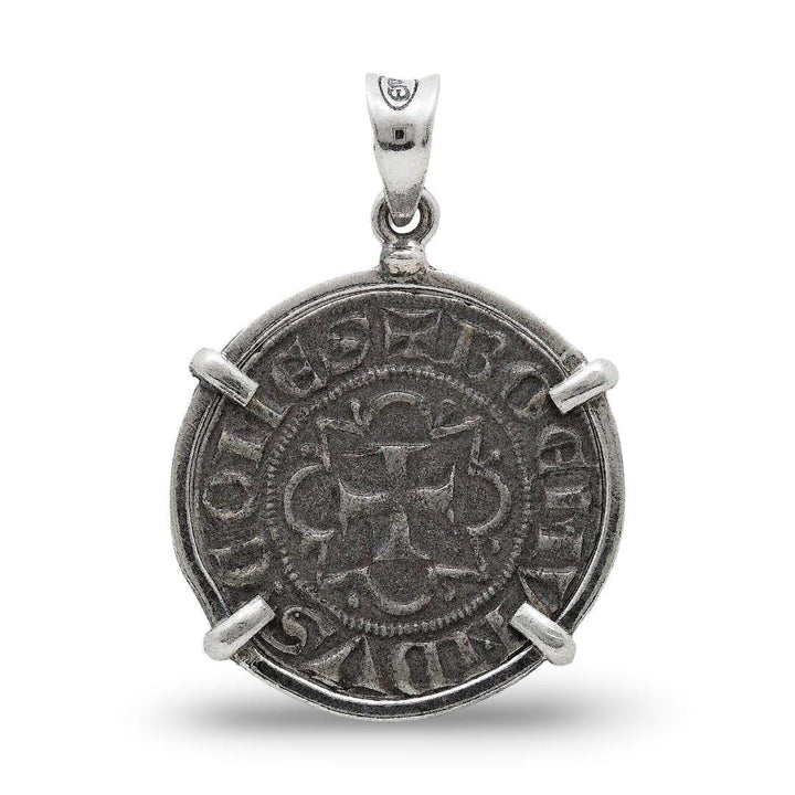Bohemond VI Coin, Silver Pendant, 8102