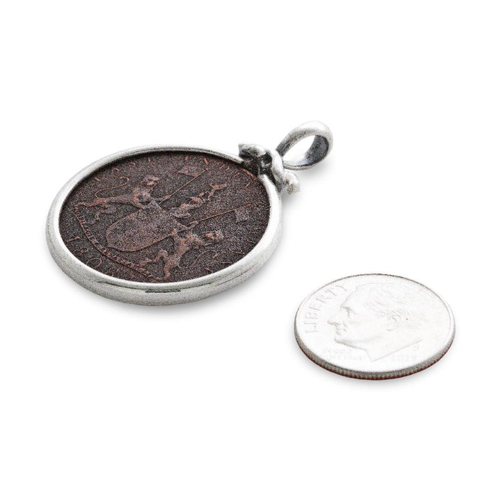 Sterling Silver Pendant, Admiral Gardner "Cash" Coin, 8105