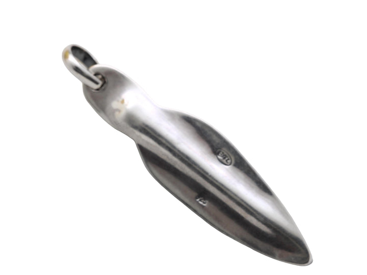 Sterling Silver Pendant, Bronze Arrowhead, Luristan, 8162