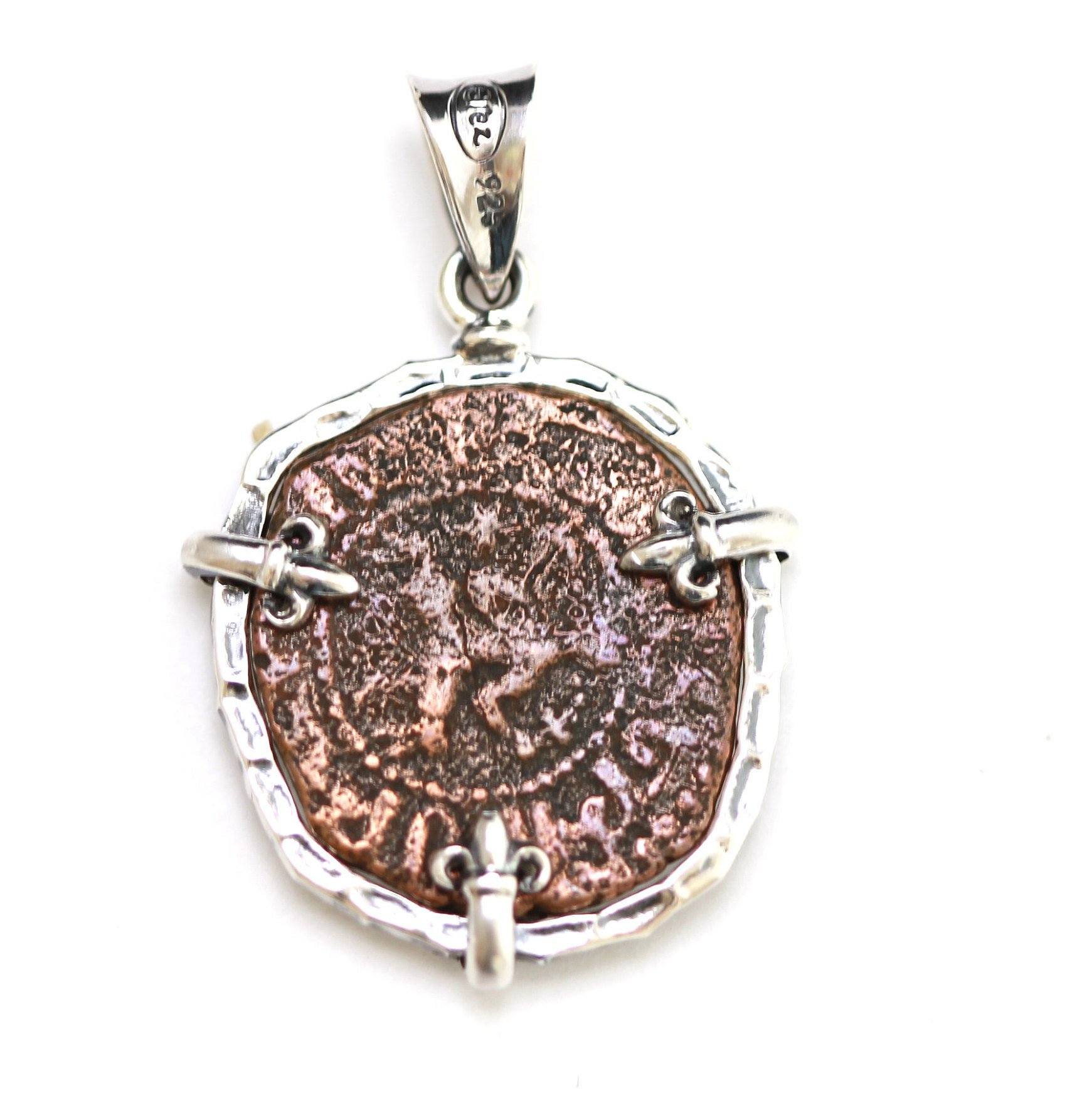 Silver Pendant, Hetoum I Kardez Coin, 6870