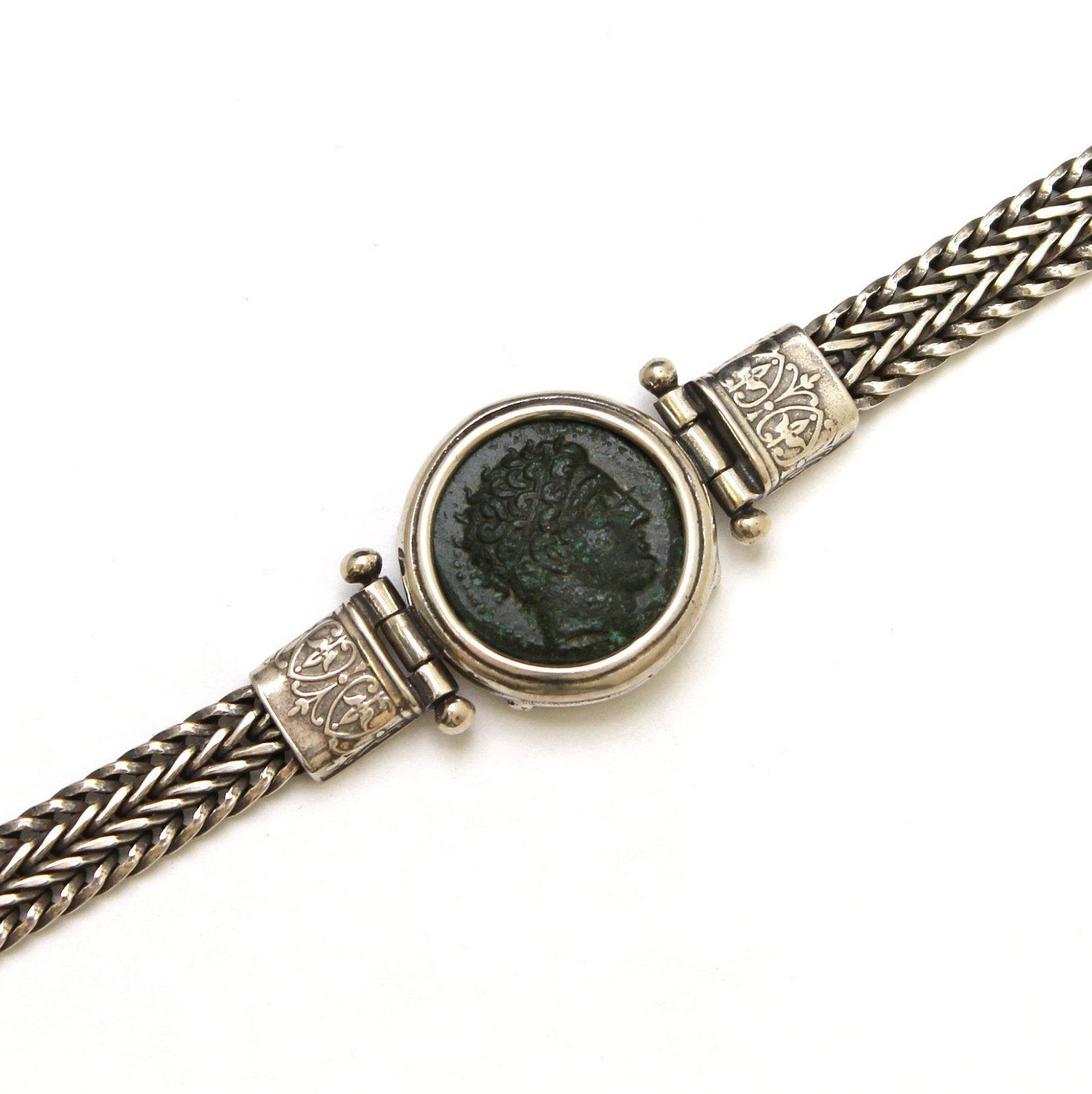 Sterling Silver Bracelet, Phillip II, Apollo, 7030