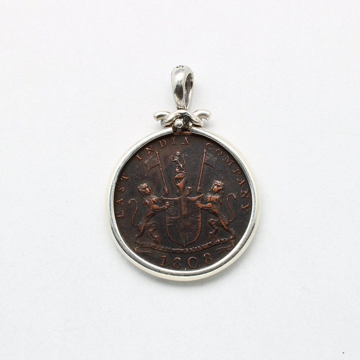 Sterling Silver Pendant, Admiral Gardner "Cash' Coin, 00232