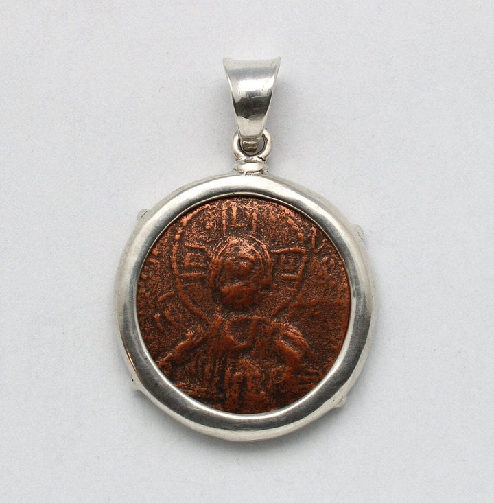 Sterling Silver Pendant, Anonymous Folles Class A Coin, ID14619