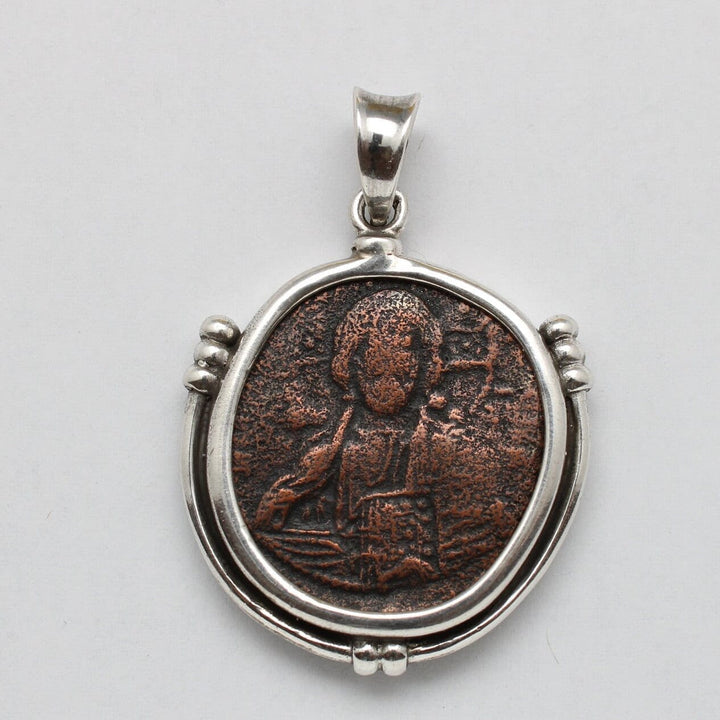 Sterling Silver Pendant, Anonymous Folles Class A Coin, ID14672