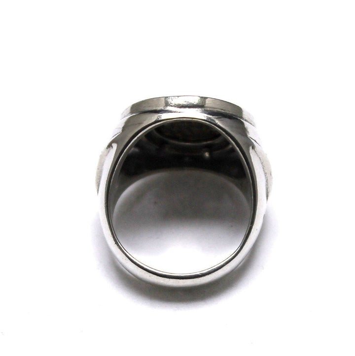 Sterling Silver Ring, Yehohanan Prutah Coin, 7207